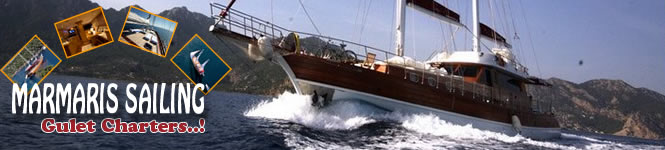 Gulet Charter in Marmaris Turkey.