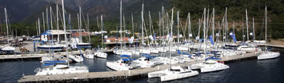 Sailing in Marmaris Turkey